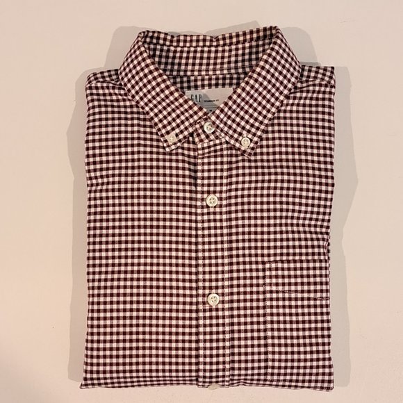 GAP Men's Medium Standard Fit Long Sleeve Heavy Weight Oxford 100% Cotton - Picture 6 of 13